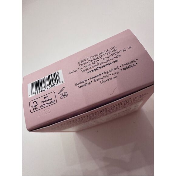 Polite Society Highlight Society Powder Gloss Highlighter Color:Star Power cool - Picture 7 of 7